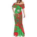 Rabbitohs NAIDOC Week 2026 Personalised Mermaid Dress 50 Years of Deadly Aboriginal Art