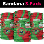 Rabbitohs NAIDOC Week 2026 Personalised Neck Gaiter 50 Years of Deadly Aboriginal Art