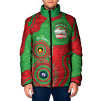 Rabbitohs NAIDOC Week 2026 Personalised Padded Jacket 50 Years of Deadly Aboriginal Art