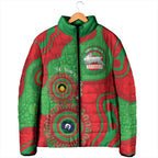 Rabbitohs NAIDOC Week 2026 Personalised Padded Jacket 50 Years of Deadly Aboriginal Art