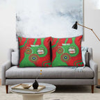 Rabbitohs NAIDOC Week 2026 Personalised Pillow Cover 50 Years of Deadly Aboriginal Art