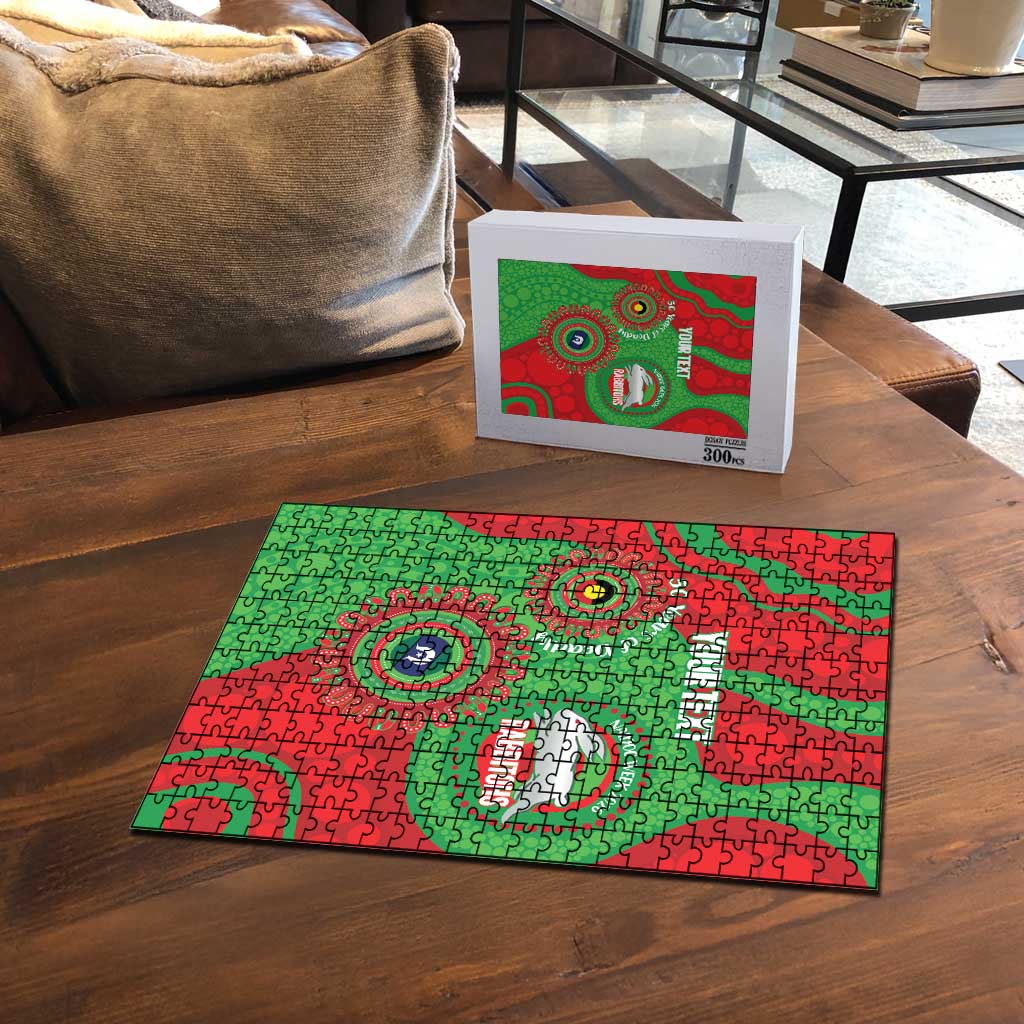 Rabbitohs NAIDOC Week 2026 Personalised Puzzle 50 Years of Deadly Aboriginal Art