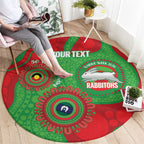 Rabbitohs NAIDOC Week 2026 Personalised Round Carpet 50 Years of Deadly Aboriginal Art