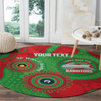 Rabbitohs NAIDOC Week 2026 Personalised Round Carpet 50 Years of Deadly Aboriginal Art