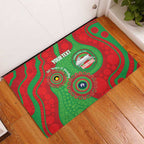 Rabbitohs NAIDOC Week 2026 Personalised Rubber Doormat 50 Years of Deadly Aboriginal Art