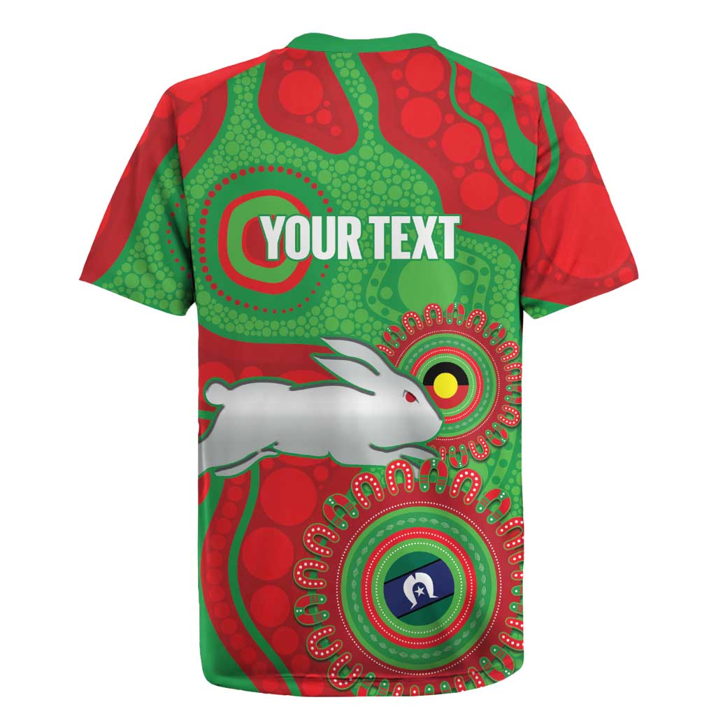 Rabbitohs NAIDOC Week 2026 Personalised Rugby Jersey 50 Years of Deadly Aboriginal Art