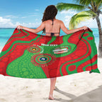 Rabbitohs NAIDOC Week 2026 Personalised Sarong 50 Years of Deadly Aboriginal Art