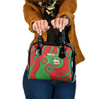 Rabbitohs NAIDOC Week 2026 Personalised Shoulder Handbag 50 Years of Deadly Aboriginal Art
