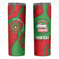 Rabbitohs NAIDOC Week 2026 Personalised Skinny Tumbler 50 Years of Deadly Aboriginal Art