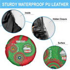Rabbitohs NAIDOC Week 2026 Personalised Spare Tire Cover 50 Years of Deadly Aboriginal Art
