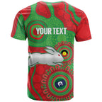 Rabbitohs NAIDOC Week 2026 Personalised T Shirt 50 Years of Deadly Aboriginal Art