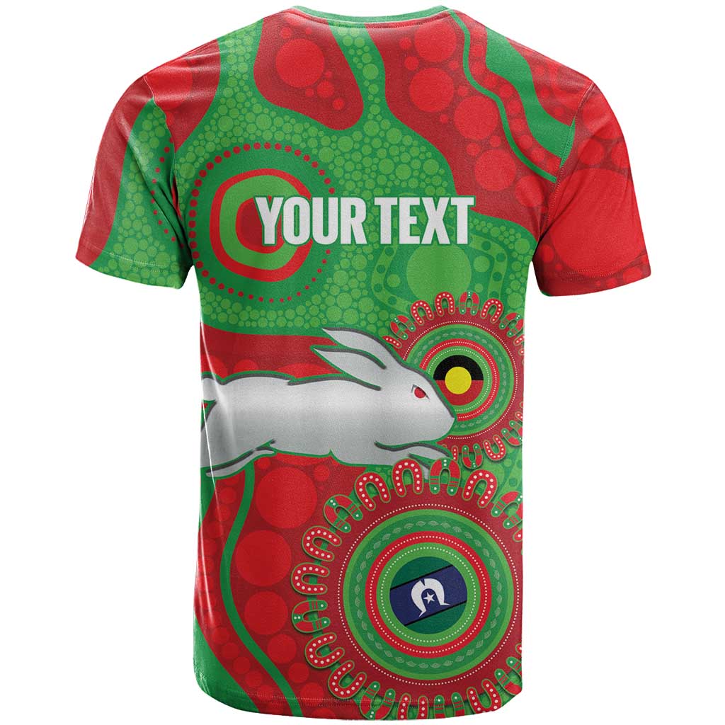 Rabbitohs NAIDOC Week 2026 Personalised T Shirt 50 Years of Deadly Aboriginal Art