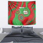 Rabbitohs NAIDOC Week 2026 Personalised Tapestry 50 Years of Deadly Aboriginal Art