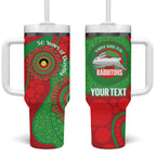 Rabbitohs NAIDOC Week 2026 Personalised Tumbler With Handle 50 Years of Deadly Aboriginal Art