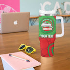 Rabbitohs NAIDOC Week 2026 Personalised Tumbler With Handle 50 Years of Deadly Aboriginal Art