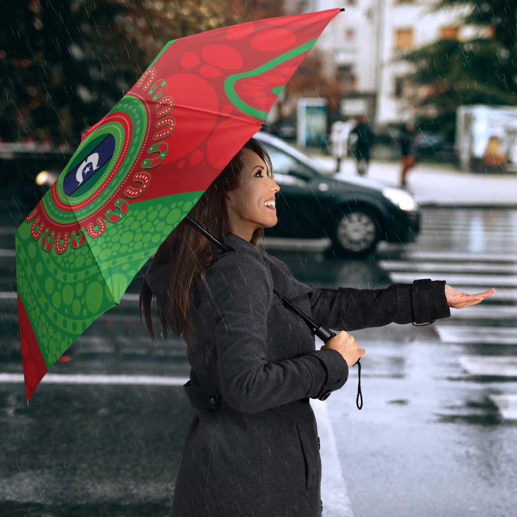 Rabbitohs NAIDOC Week 2026 Personalised Umbrella 50 Years of Deadly Aboriginal Art