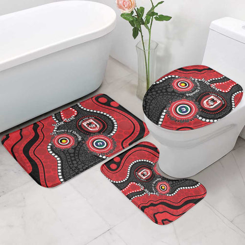 Dragons NAIDOC Week 2026 Personalised Bathroom Set 50 Years of Deadly Aboriginal Art