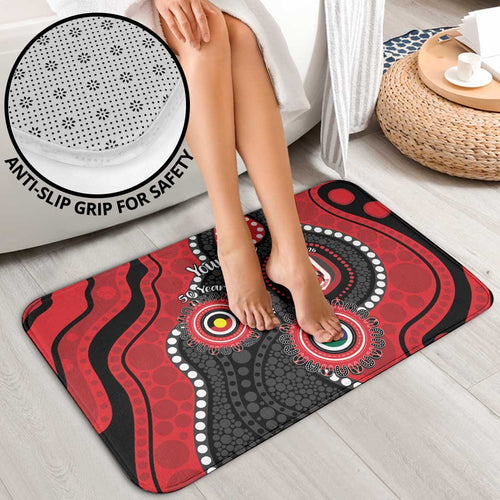 Dragons NAIDOC Week 2026 Personalised Bathroom Set 50 Years of Deadly Aboriginal Art