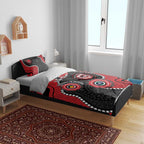 Dragons NAIDOC Week 2026 Personalised Bedding Set 50 Years of Deadly Aboriginal Art