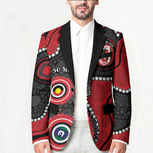 Dragons NAIDOC Week 2026 Personalised Blazer 50 Years of Deadly Aboriginal Art