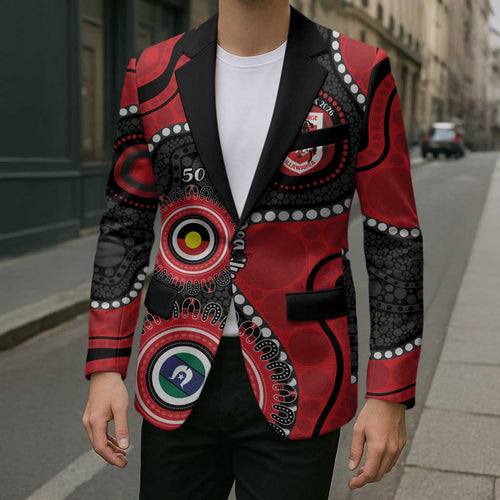 Dragons NAIDOC Week 2026 Personalised Blazer 50 Years of Deadly Aboriginal Art