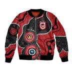 Dragons NAIDOC Week 2026 Personalised Bomber Jacket 50 Years of Deadly Aboriginal Art
