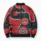 Dragons NAIDOC Week 2026 Personalised Bomber Puffer Jacket 50 Years of Deadly Aboriginal Art
