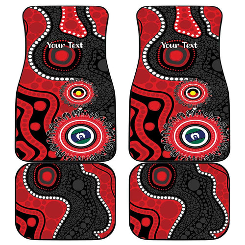 Dragons NAIDOC Week 2026 Personalised Car Mats 50 Years of Deadly Aboriginal Art