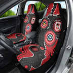 Dragons NAIDOC Week 2026 Personalised Car Seat Cover 50 Years of Deadly Aboriginal Art