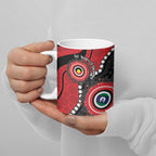Dragons NAIDOC Week 2026 Personalised Ceramic Mug 50 Years of Deadly Aboriginal Art