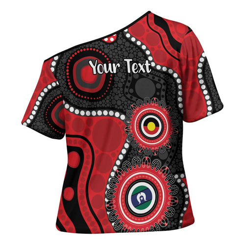 Dragons NAIDOC Week 2026 Personalised Cross Shoulder Shirt 50 Years of Deadly Aboriginal Art