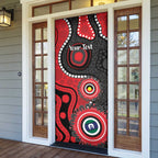 Dragons NAIDOC Week 2026 Personalised Door Cover 50 Years of Deadly Aboriginal Art