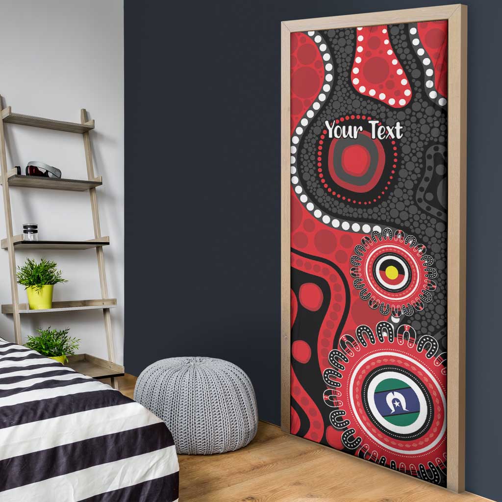Dragons NAIDOC Week 2026 Personalised Door Cover 50 Years of Deadly Aboriginal Art