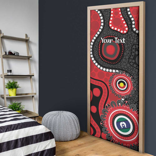 Dragons NAIDOC Week 2026 Personalised Door Cover 50 Years of Deadly Aboriginal Art