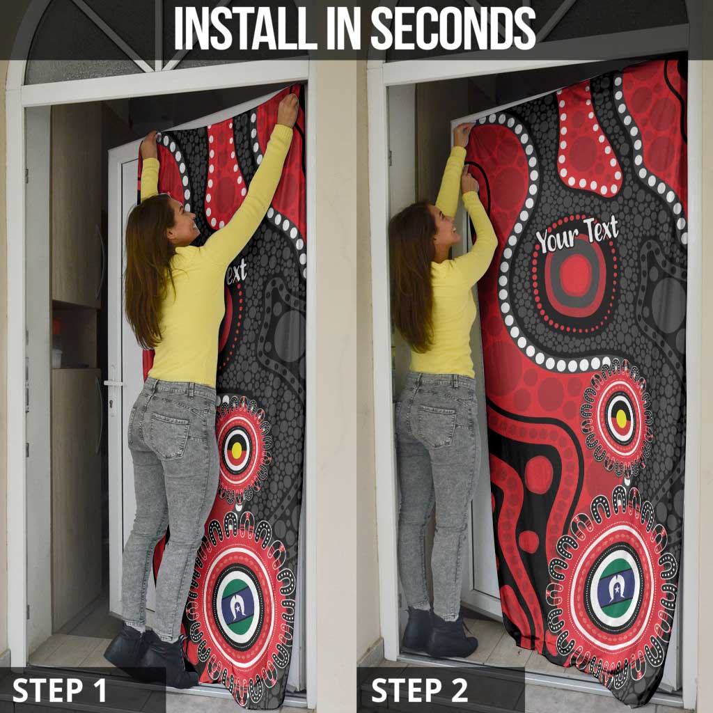 Dragons NAIDOC Week 2026 Personalised Door Cover 50 Years of Deadly Aboriginal Art