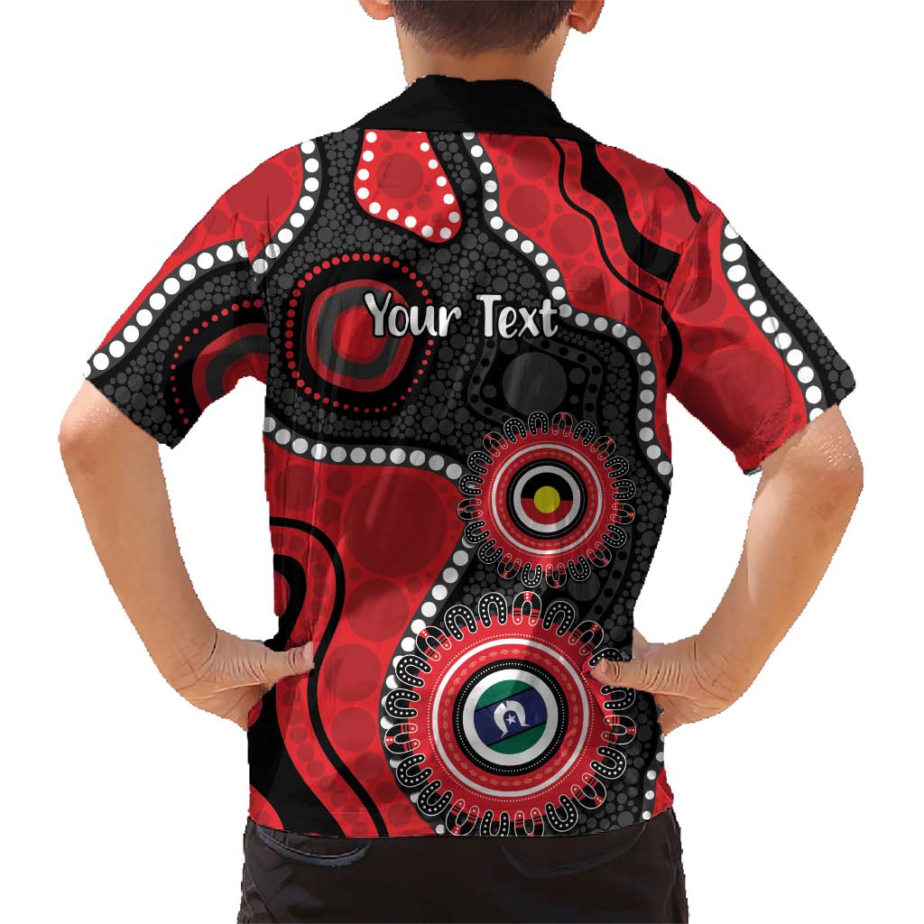 Dragons NAIDOC Week 2026 Personalised Family Matching Off Shoulder Maxi Dress and Hawaiian Shirt 50 Years of Deadly Aboriginal Art