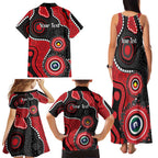 Dragons NAIDOC Week 2026 Personalised Family Matching Tank Maxi Dress and Hawaiian Shirt 50 Years of Deadly Aboriginal Art