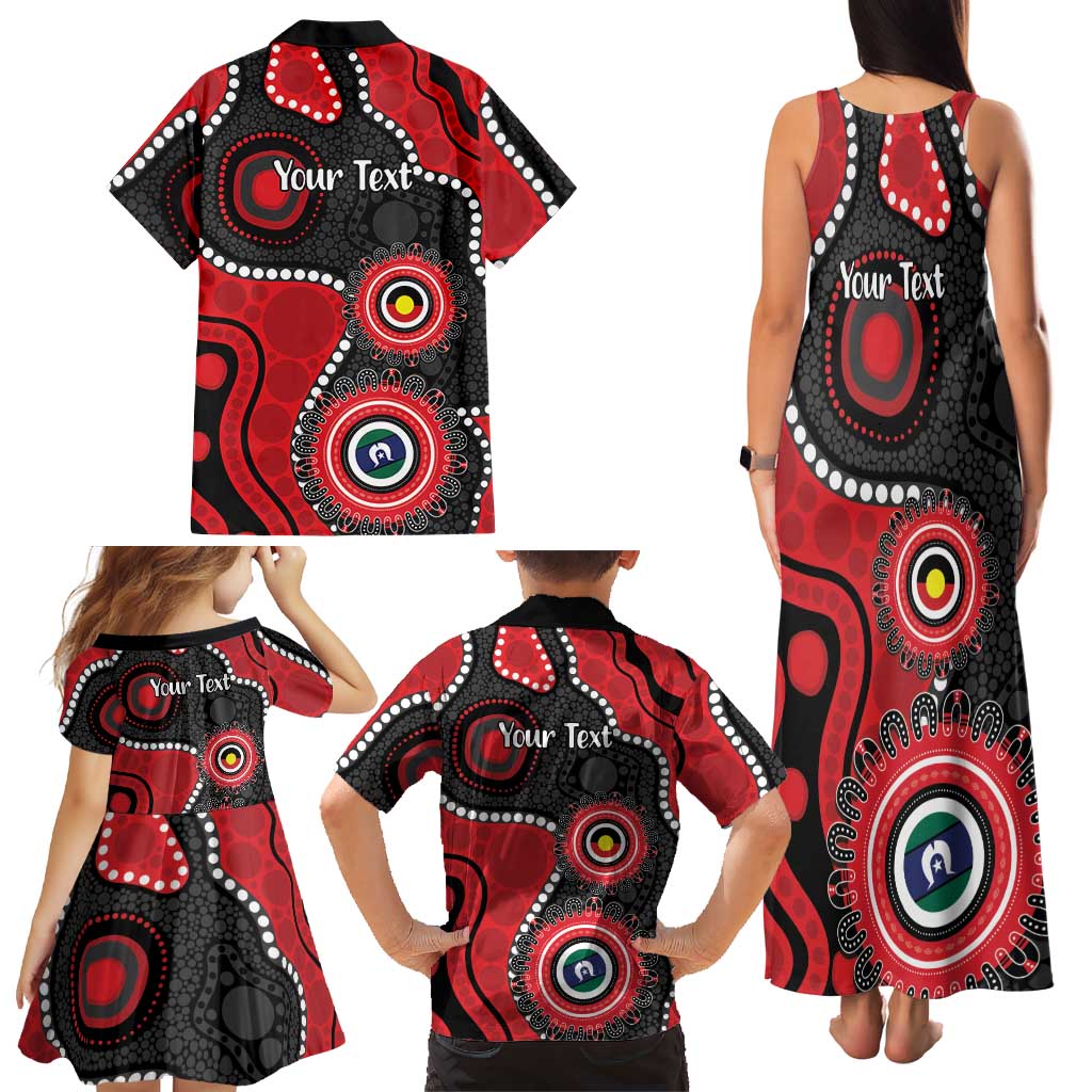 Dragons NAIDOC Week 2026 Personalised Family Matching Tank Maxi Dress and Hawaiian Shirt 50 Years of Deadly Aboriginal Art