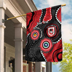 Dragons NAIDOC Week 2026 Personalised Garden Flag 50 Years of Deadly Aboriginal Art