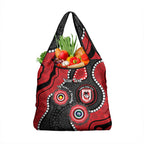 Dragons NAIDOC Week 2026 Personalised Grocery Bag 50 Years of Deadly Aboriginal Art