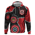 Dragons NAIDOC Week 2026 Personalised Hoodie 50 Years of Deadly Aboriginal Art