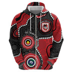 Dragons NAIDOC Week 2026 Personalised Hoodie 50 Years of Deadly Aboriginal Art