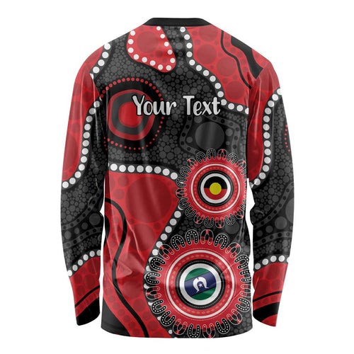 Dragons NAIDOC Week 2026 Personalised Long Sleeve Shirt 50 Years of Deadly Aboriginal Art