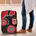 Dragons NAIDOC Week 2026 Personalised Luggage Cover 50 Years of Deadly Aboriginal Art