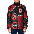 Dragons NAIDOC Week 2026 Personalised Padded Jacket 50 Years of Deadly Aboriginal Art