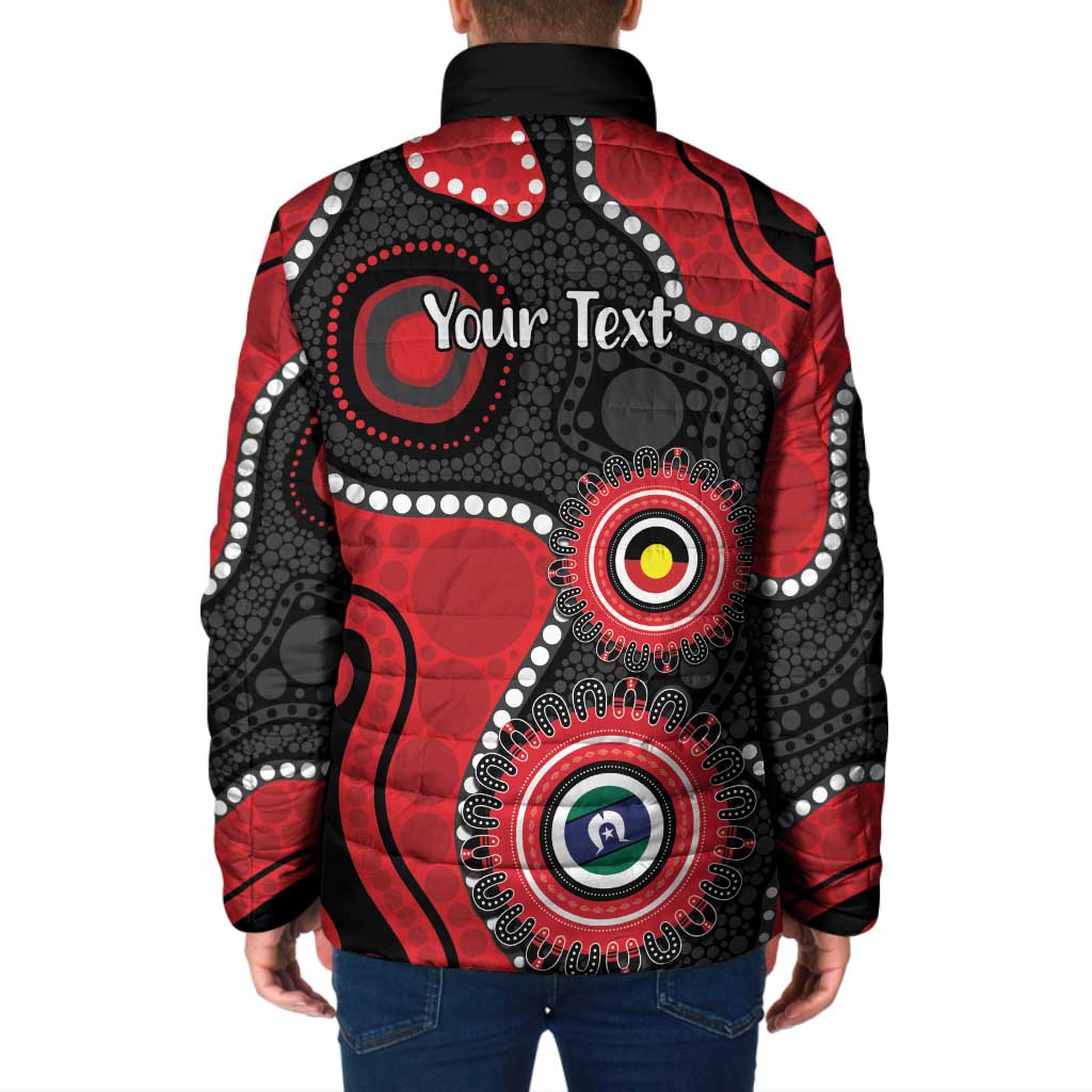 Dragons NAIDOC Week 2026 Personalised Padded Jacket 50 Years of Deadly Aboriginal Art