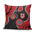 Dragons NAIDOC Week 2026 Personalised Pillow Cover 50 Years of Deadly Aboriginal Art