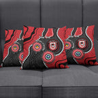 Dragons NAIDOC Week 2026 Personalised Pillow Cover 50 Years of Deadly Aboriginal Art
