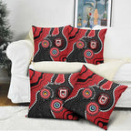 Dragons NAIDOC Week 2026 Personalised Pillow Cover 50 Years of Deadly Aboriginal Art