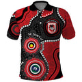 Dragons NAIDOC Week 2026 Personalised Polo Shirt 50 Years of Deadly Aboriginal Art